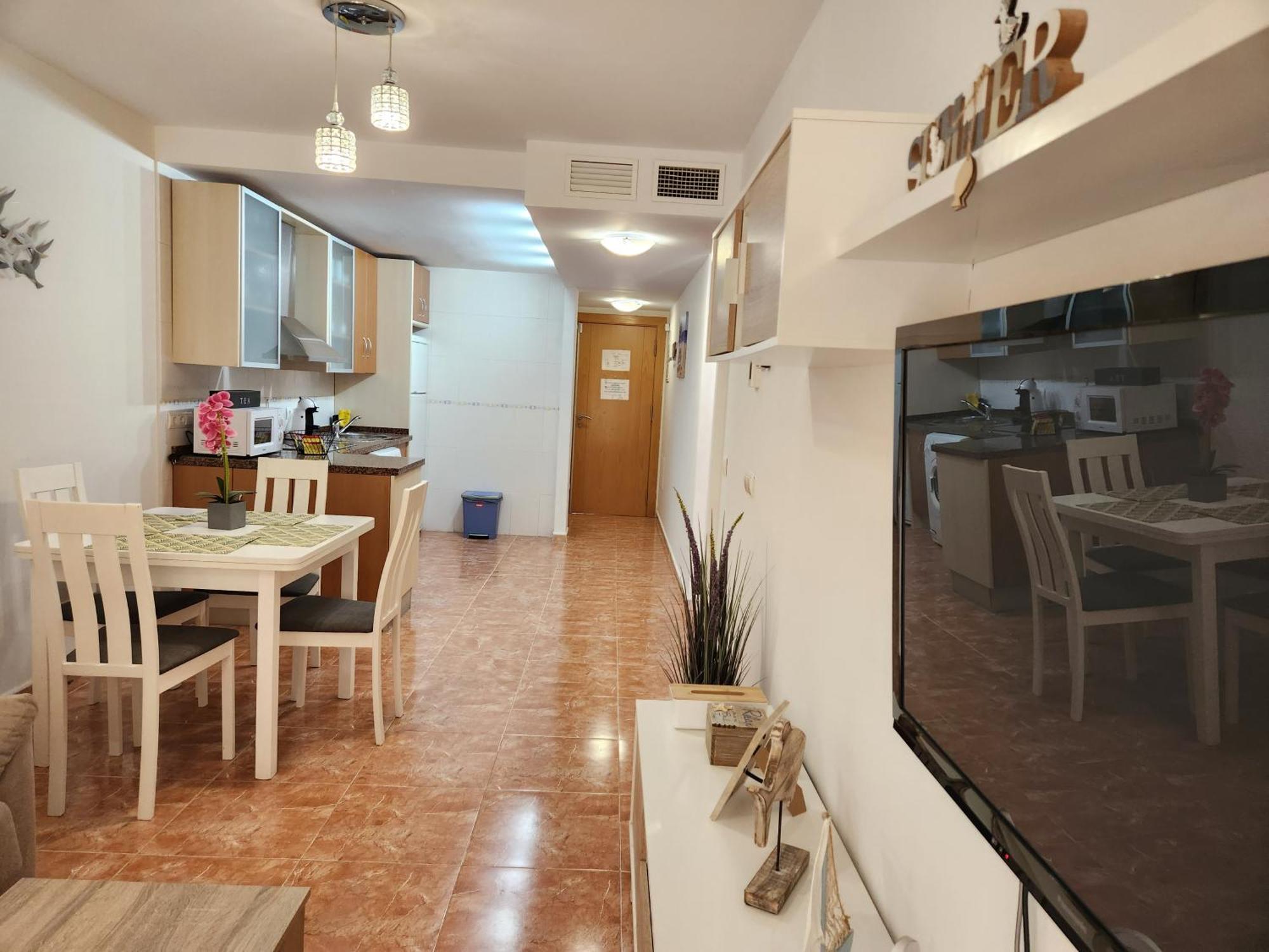 Bajo En Primera Linea De Vera-playa Con Piscina Privada! Apartment Vera