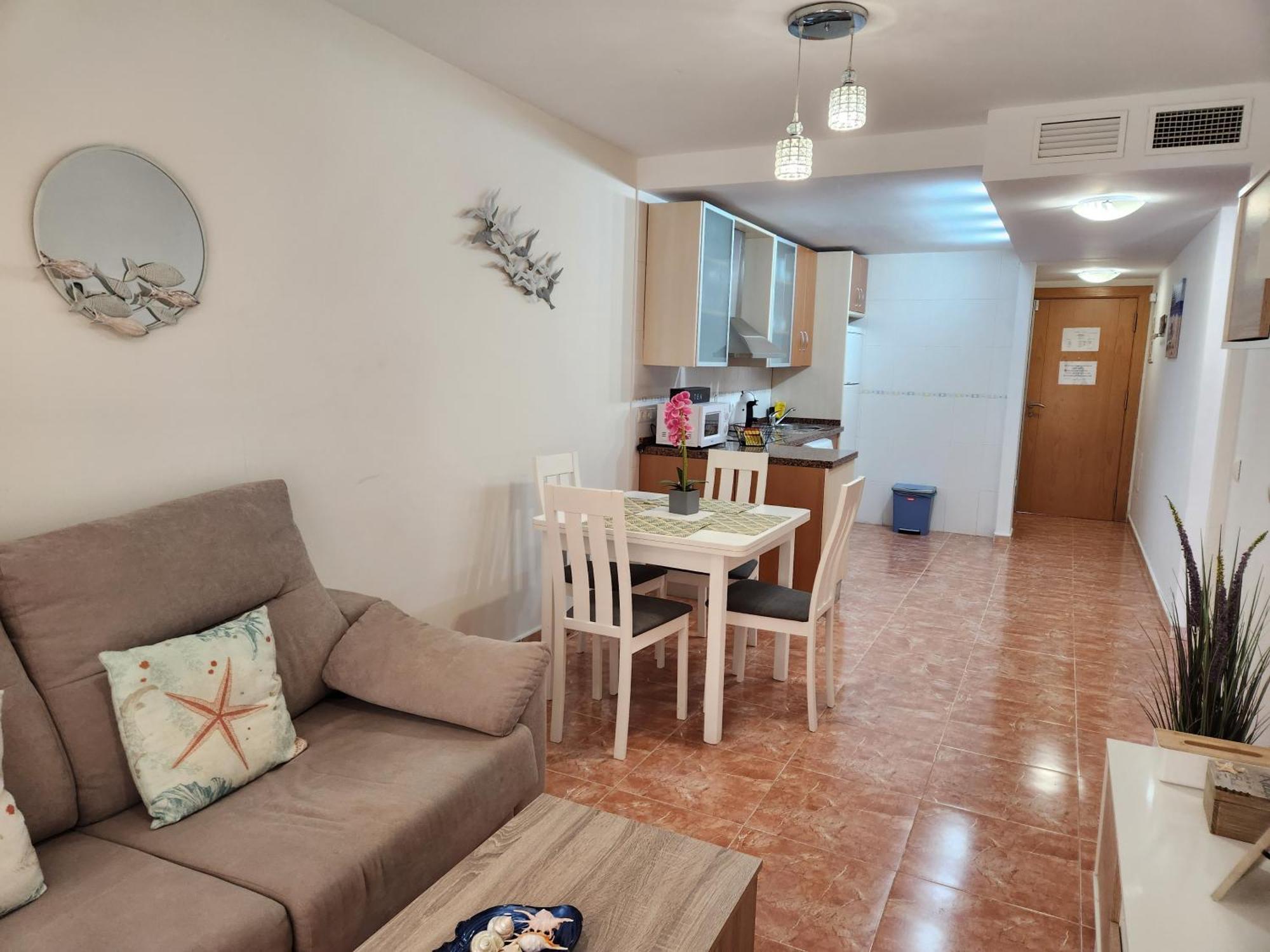 Apartment Bajo En Primera Linea De Vera-playa Con Piscina Privada!